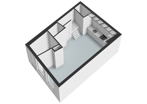 Floorplan - Kijfgracht 2, 2312 RZ Leiden